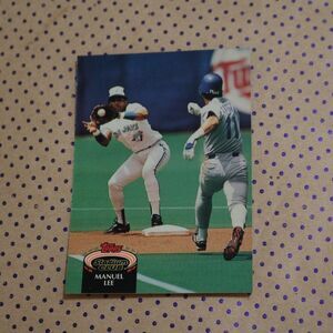 Manuel Lee #283 Baseball Card